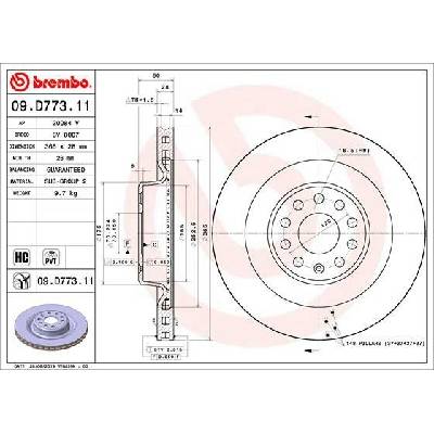 BREMBO 09.D773.11