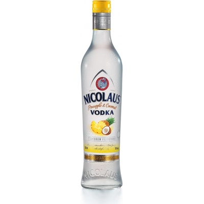 Nicolaus Pineapple & Coconut Vodka 38% 0,7 l (čistá fľaša)