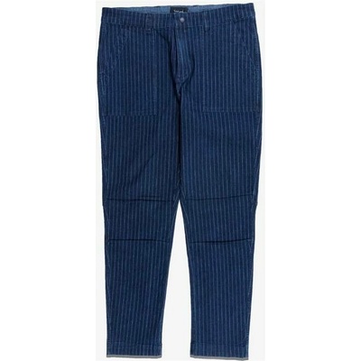 DIAMOND kalhoty Woodland Striped Pants Dark Denim