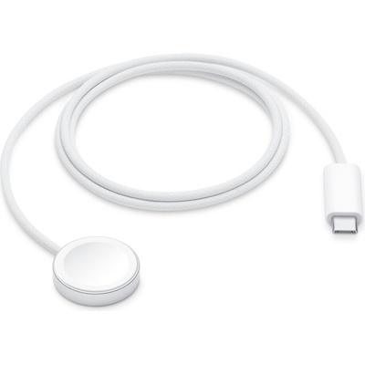 Apple Зарядно устройство Apple Watch Magnetic Fast Charger to USB-C Cable (1 m) (MT0H3ZM/A)