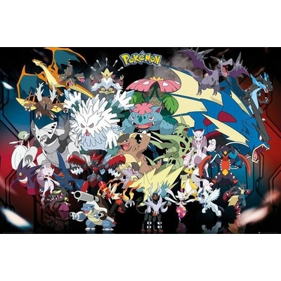 GB EYE Plakát, Obraz - Pokémon - Mega, 91.5 × 61 cm