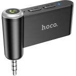 HOCO E58 bluetooth адаптер, 3, 5 мм жак конектор, v5.0, ЧЕРЕН (E58) Радиостанции