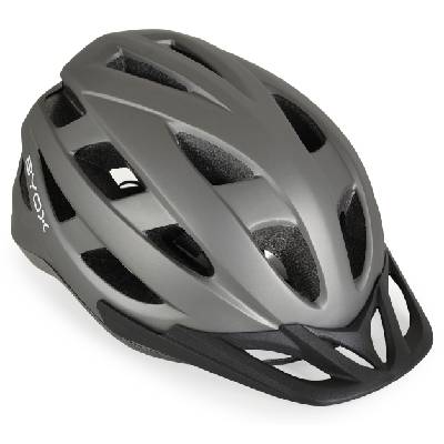 Детска каска Byox - Y48, M 54-58 cm, сив мат (112855)