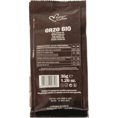 Italian coffee bio orzo jačmenná káva 12 ks
