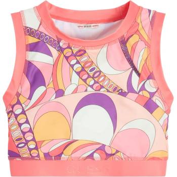 Image 1 of GUESS Многоцветно спортно бюстие за момиче в прасковено Guess
