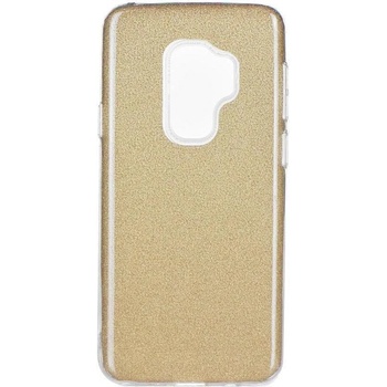 Forcell Блестящ Силиконов Калъф за SAMSUNG S9 Plus, FORCELL Shining Case, Златист (5901737886415)