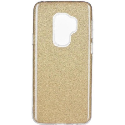 Forcell Блестящ Силиконов Калъф за Samsung S9 Plus, Forcell Shining Case, Златист (5901737886415)