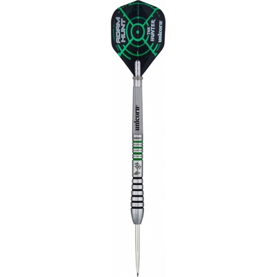 Sada šípok Unicorn steel Contender Adam Hunt 23g, 90% wolfram