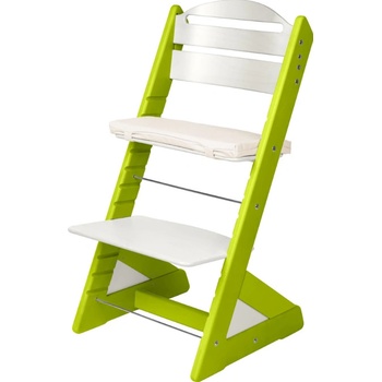 Jitro rostoucí židle Plus bílá světle zelená