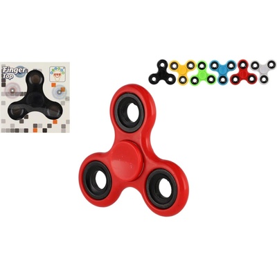 Fidget spinner kovovo–plastový 7 cm, mix farieb