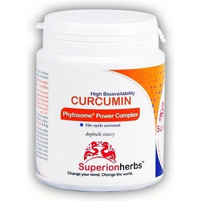 Superionherbs Curcumin Phytosome Power Complex 90 kapslí