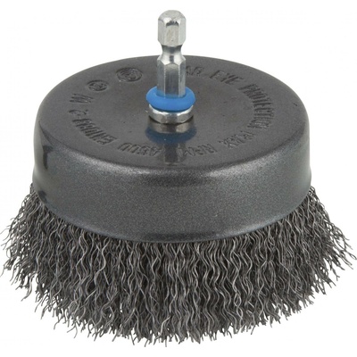 Wolfcraft Drátěný kartáč hrnec 80 mm stopka 2109000