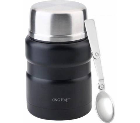 Kinghoff Termoska černá 500 ml