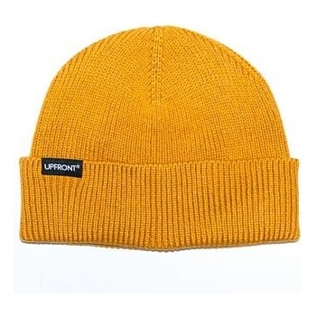 Upfront PATCH Rib beanie Yellow