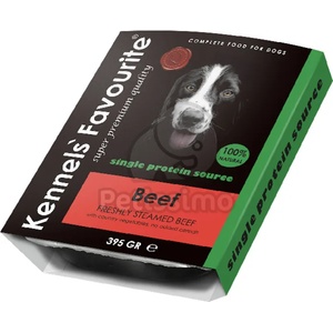 Kennels' Favourite Beef - храна за кучета в алуминиева опаковка с Говеждо 24 x 395 гр