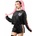 KILLSTAR унисекс блуза KILLSTAR - Mellow Velour - Черен - KSRA004999