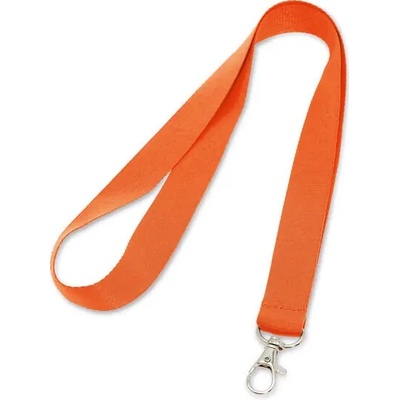 Snúrka na krk 20 mm Orange