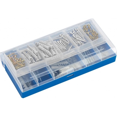 LUX Sada šroubů a hmoždinek, 180dílná – Zboží Mobilmania