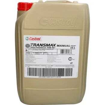 Image 1 of Castrol Трансмисионно масло castrol trans manual mv 75w90 20 литра