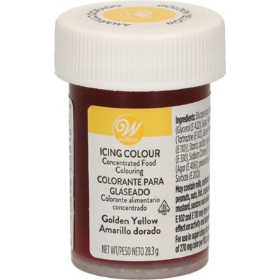Cakesupplies Gélová farba Golden Yellow Zlato žltá 28 g