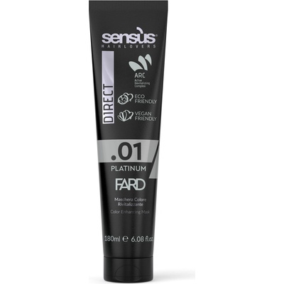 Sensus Direct Fard .01 Platinum - Barevná maska 180 ml