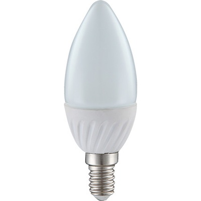 Globo žárovka LED E14/5W teplá bílá svíčková opál 400 lumen nestmívatelná 10640