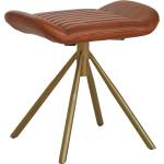 Premier Housewares Кафява кожена табуретка Buffalo - Premier Housewares (5529624)