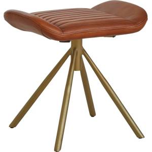 Premier Housewares Кафява кожена табуретка Buffalo - Premier Housewares (5529624)