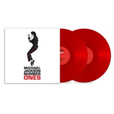 Jackson Michael: Number Ones (Coloured Red Vinyl, Re-Issue) - 2Vinyl (LP)