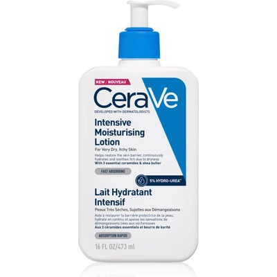 CeraVe Moisturizers Intensive Moisturizing Lotion хидратиращо мляко за суха и сърбяща кожа 473ml