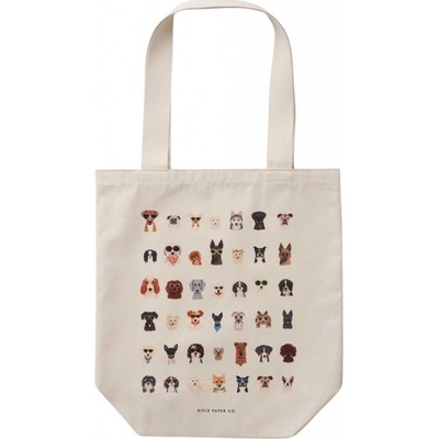 Rifle Paper Co. Plátenná taška Tote Dog Days
