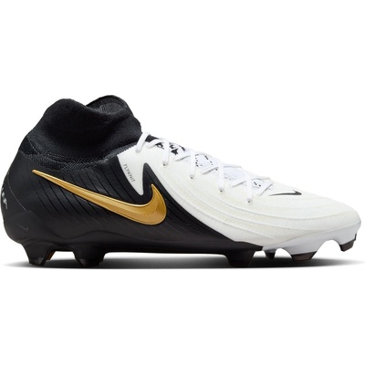 Nike Футболни бутонки Nike Phantom Luna II Pro Firm Ground Football Boots Adults - White/Blk/Gold
