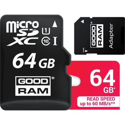 Goodram microSDXC 64 GB M1AA-0640R12 – Zboží Živě