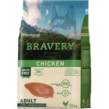 Bravery Adult large & medium Chicken 12 kg