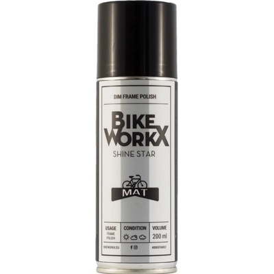 BikeWorkX Shine Star Matt 200 ml