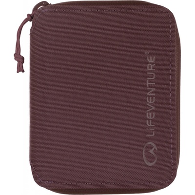 Lifeventure RFiD Bi Fold Wallet plum peňaženka červená