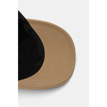 APC Памучна шапка с козирка A. P. C. casquette charlie в бежово с изчистен дизайн COGYX. M24069 (COGYX.M24069)