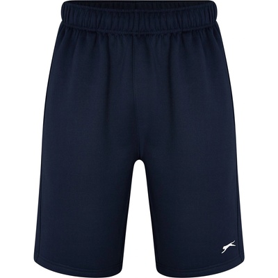 Slazenger Мъжки поларени къси панталони Slazenger Fleece Shorts Mens - Navy