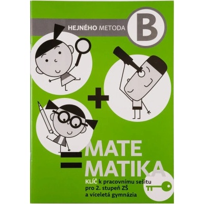 Matematika B - kľúč k pracovnému zošitu (česká verzia)