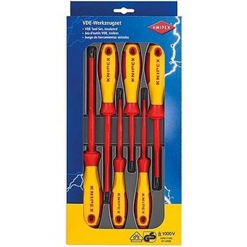 Knipex sada izolovaných skrutkovačov 6-dielna 1000V 00 20 12 V01