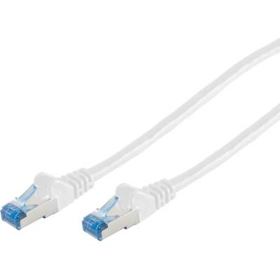 S-Conn Patchkabel CAT6a RJ45 S/FTP 3m бял (75713-W) (75713-W)