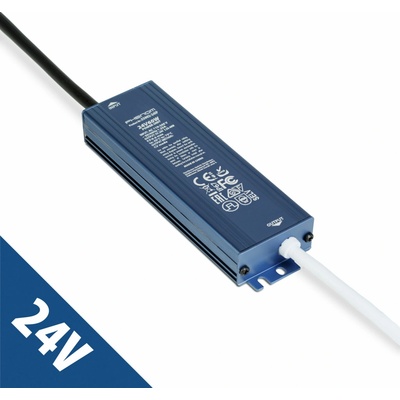 Stabilizovaný sieťový napájací zdroj - 24V DC - 60W, 2,5A - IP67