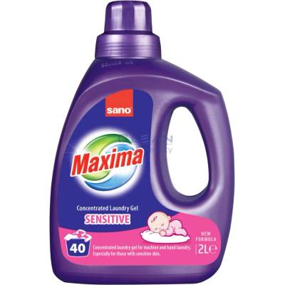 SANO Концентриран Течен Ореагент за Пране, Чувствителен, 2L, SANO Maxima