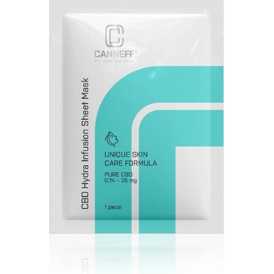 Canneff CBD Hydra Infusion Sheet Mask 1 ks