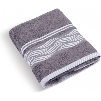 Brotex Froté osuška 70x140cm 480g vlnka sivá