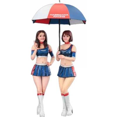 Hasegawa PADDOCK Girls Figures 1:24