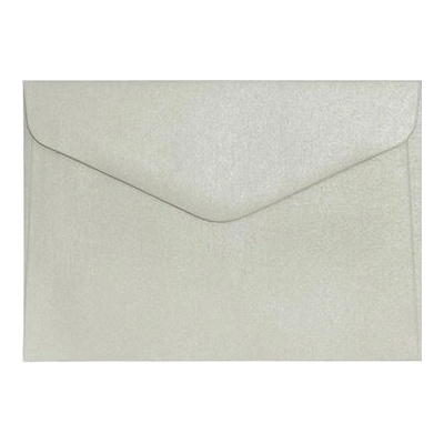 Obálky C6 Pearl světle stříbrná K 150g, 10ks, Galeria Papieru