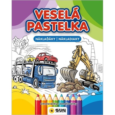 Náklaďáky Veselá pastelka