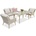 Garden Point Градински мебели Bilbao Apetito 4 Garden Point sand (GAP0560-4)