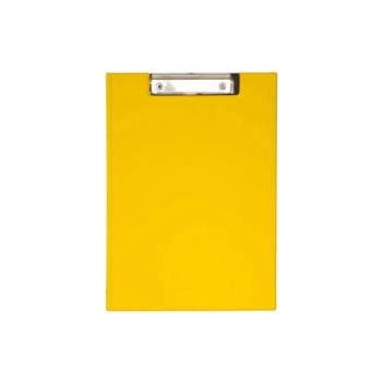 Клипборд с капак А4 жълт